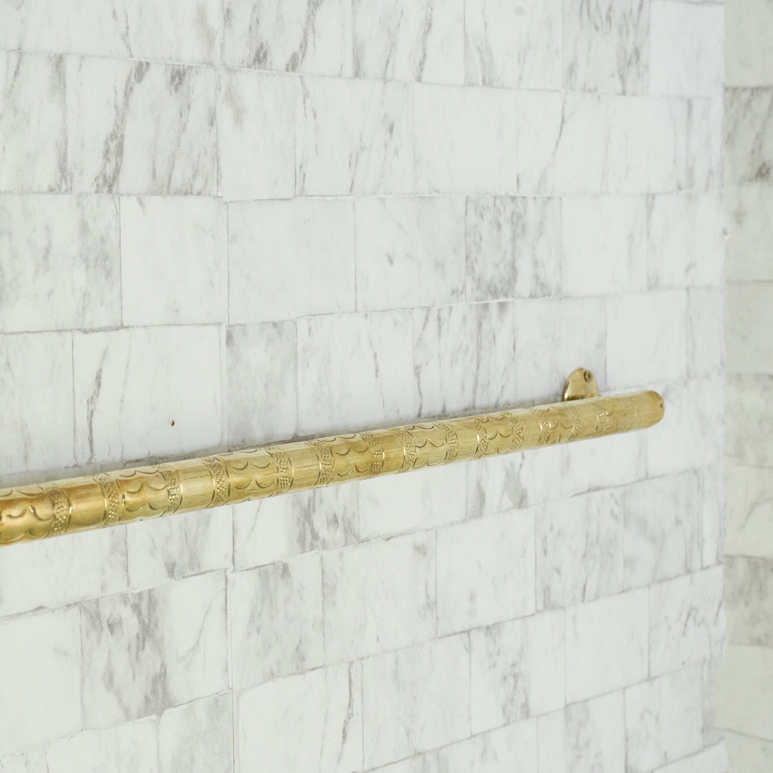 LuxBrass Towel Bar - Image 3
