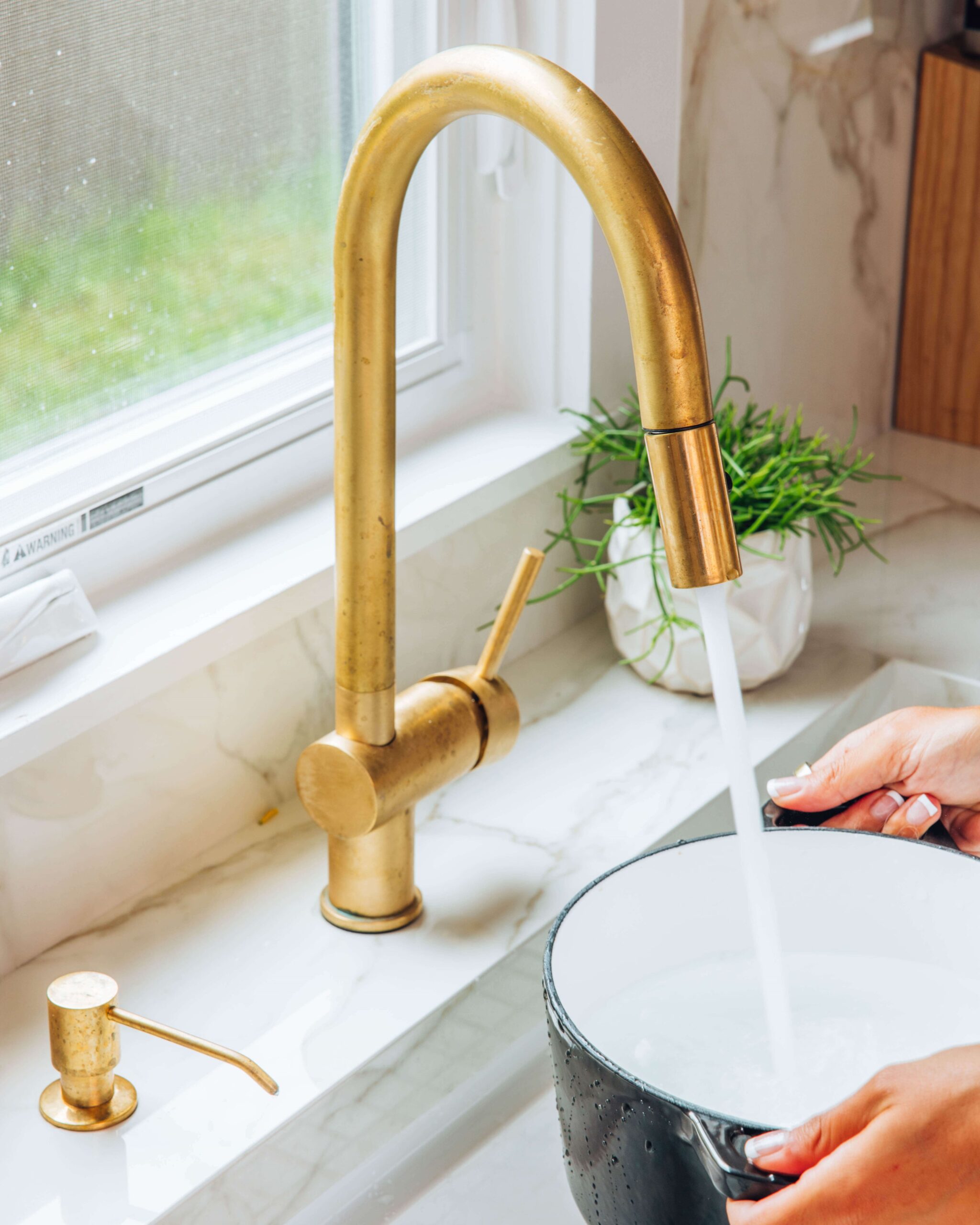 Brass Pull-Down Faucet