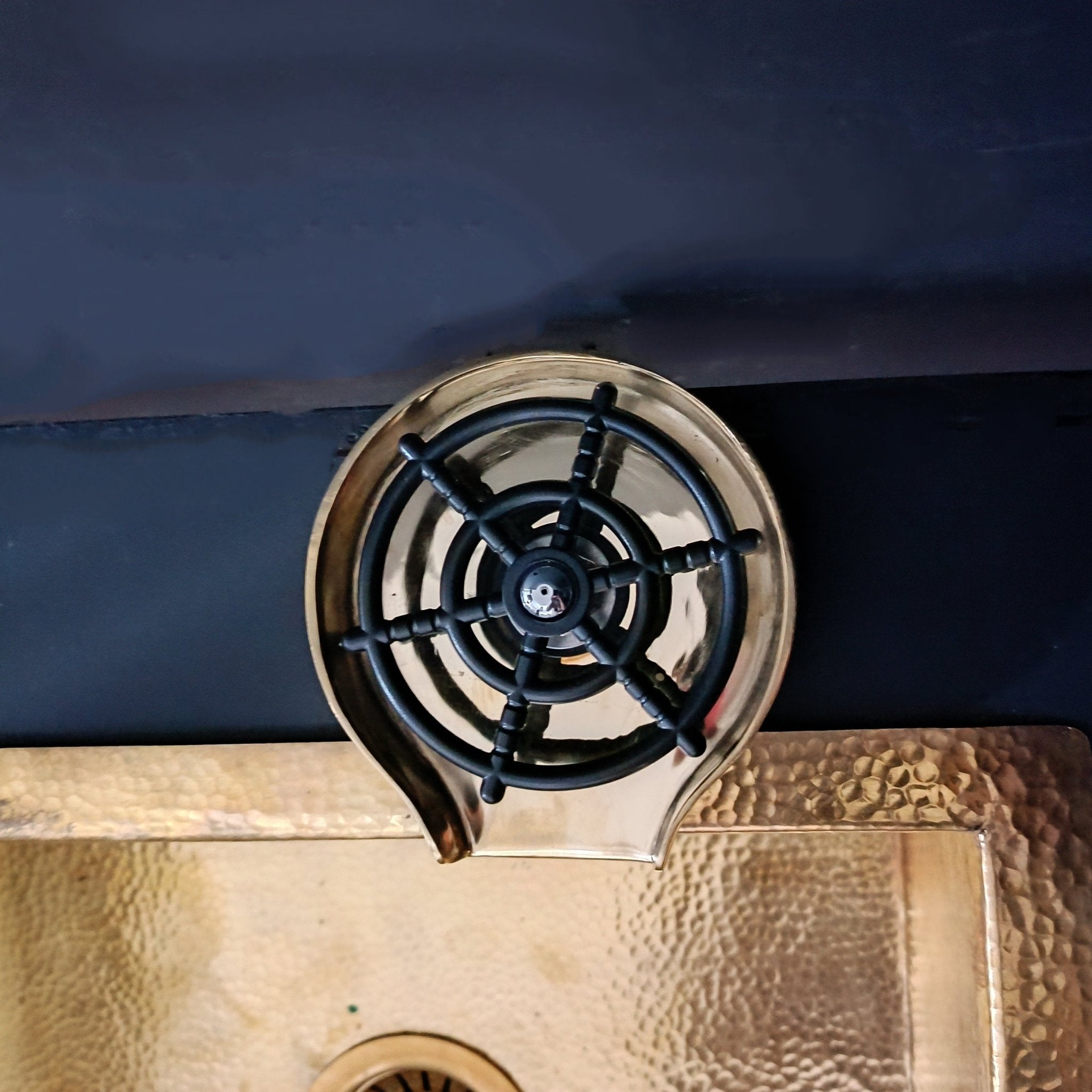 Zenith Brass Glass Rinser - Image 4