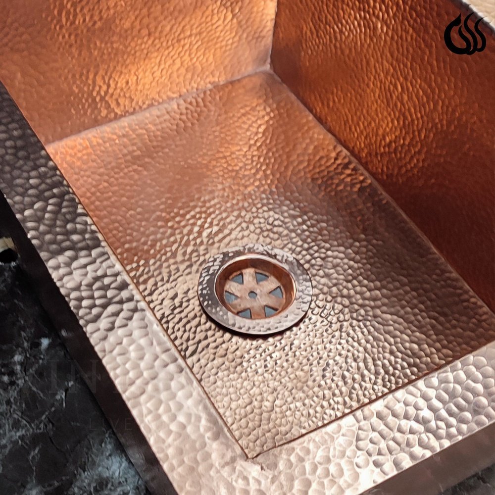 Hammered Copper Undermount Sink - Image 3