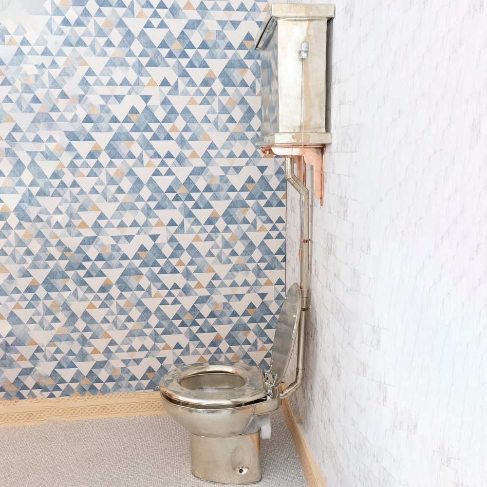 The Victorian German Silver high level toilet - Image 8